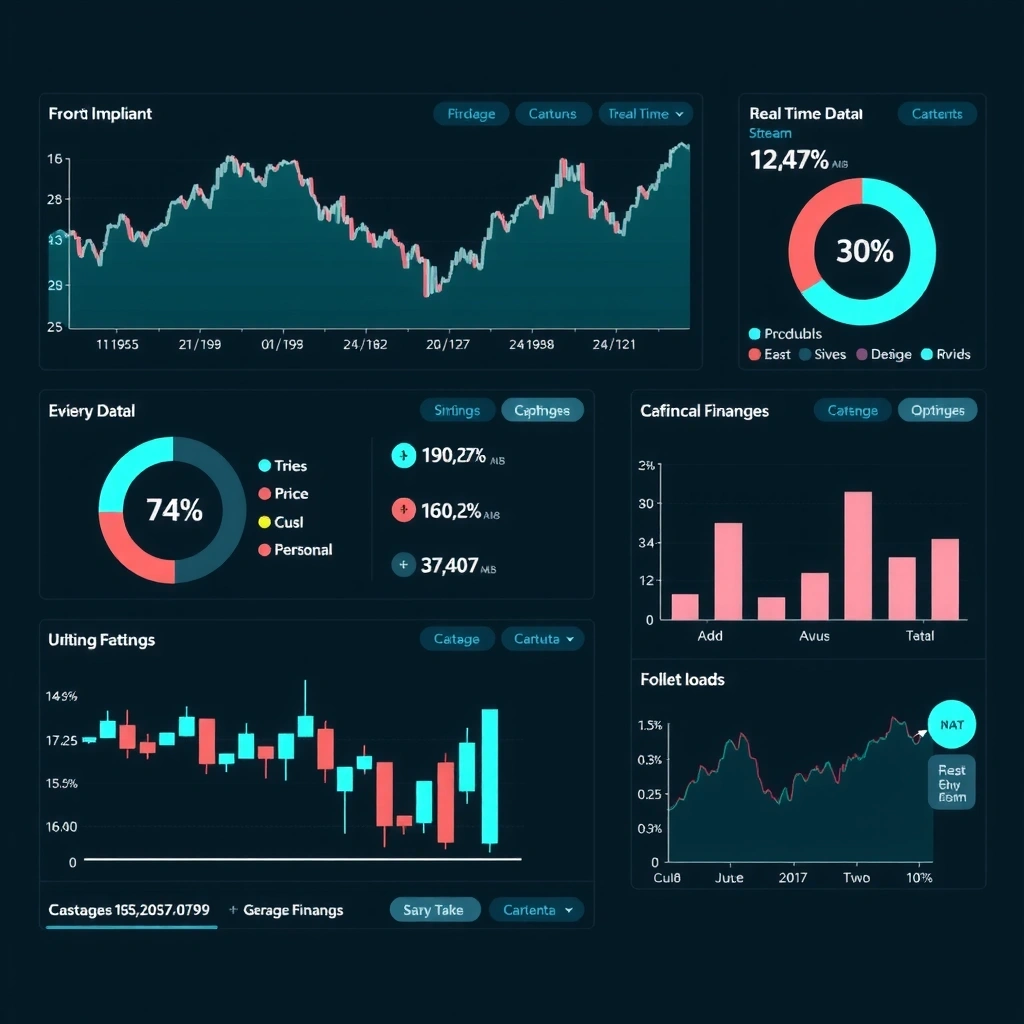 Interactive visualization dashboard demo